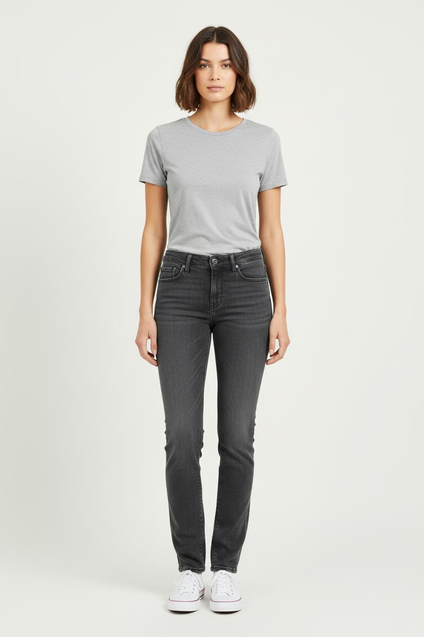 Jean Slim Gris - Taille M/38 de la marque All Saints | PARAD76434 - Vendu par Paradigme - Image 1