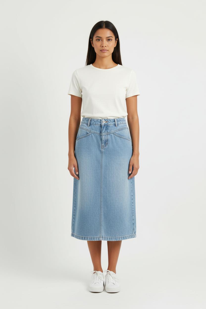 Jupe Longue Bleu - Taille S/36 de la marque Pablo | PARAD76446 - Vendu par Paradigme - Image 1