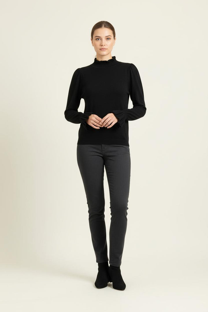 Pull Noir - Taille XS/34 de la marque ba&sh | PARAD76455 - Vendu par Paradigme - Image 1