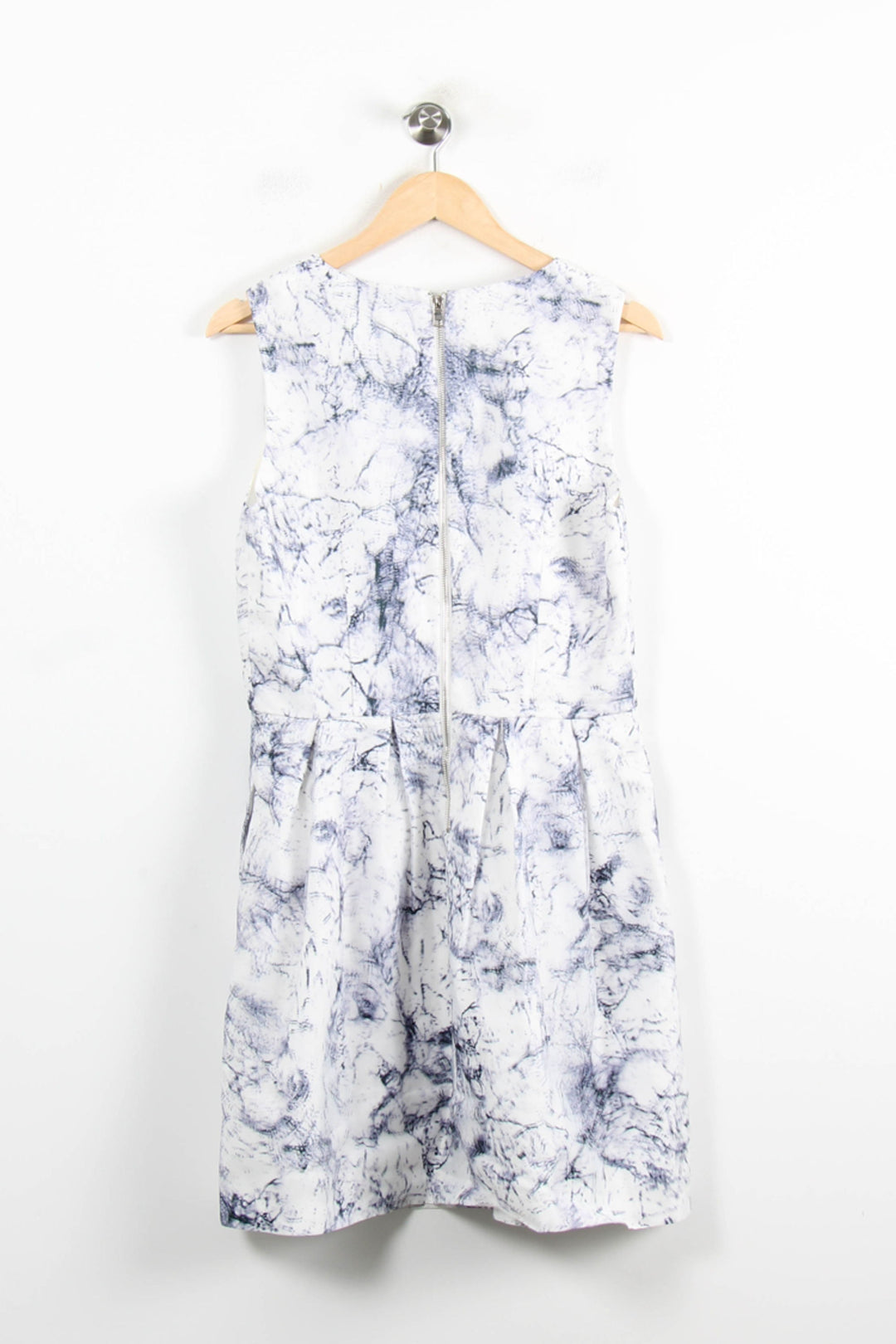 Robe Sans Manches Blanche et Bleue - Taille L/40 de la marque FRNCH | PARAD76463 - Vendu par Paradigme - Image 4