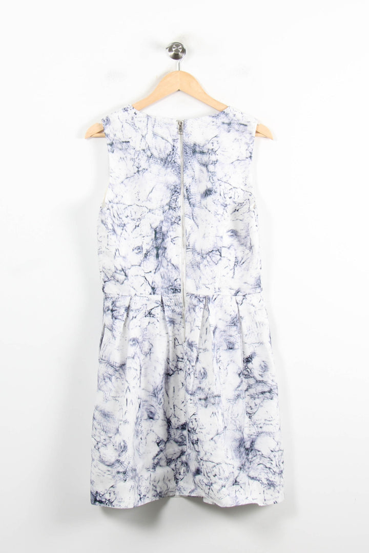 Robe Sans Manches Blanche et Bleue - Taille L/40 de la marque FRNCH | PARAD76463 - Vendu par Paradigme - Image 4