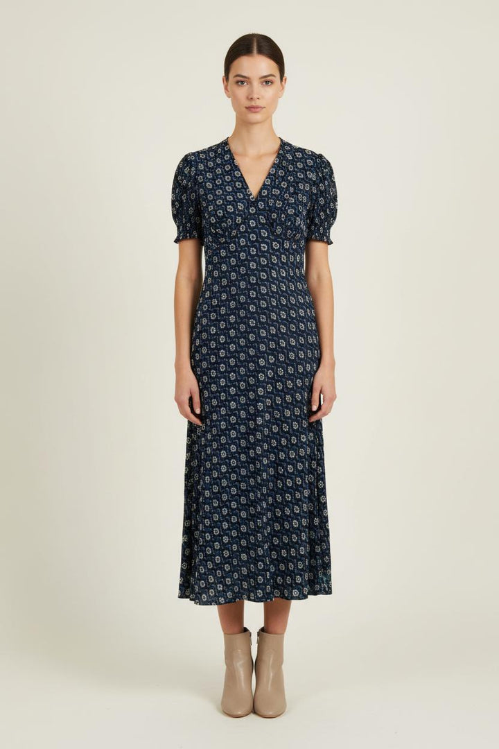 Robe Longue Bleu et Blanc - Taille S/36 de la marque Ines de la Fressange Paris | PARAD76471 - Vendu par Paradigme - Image 1