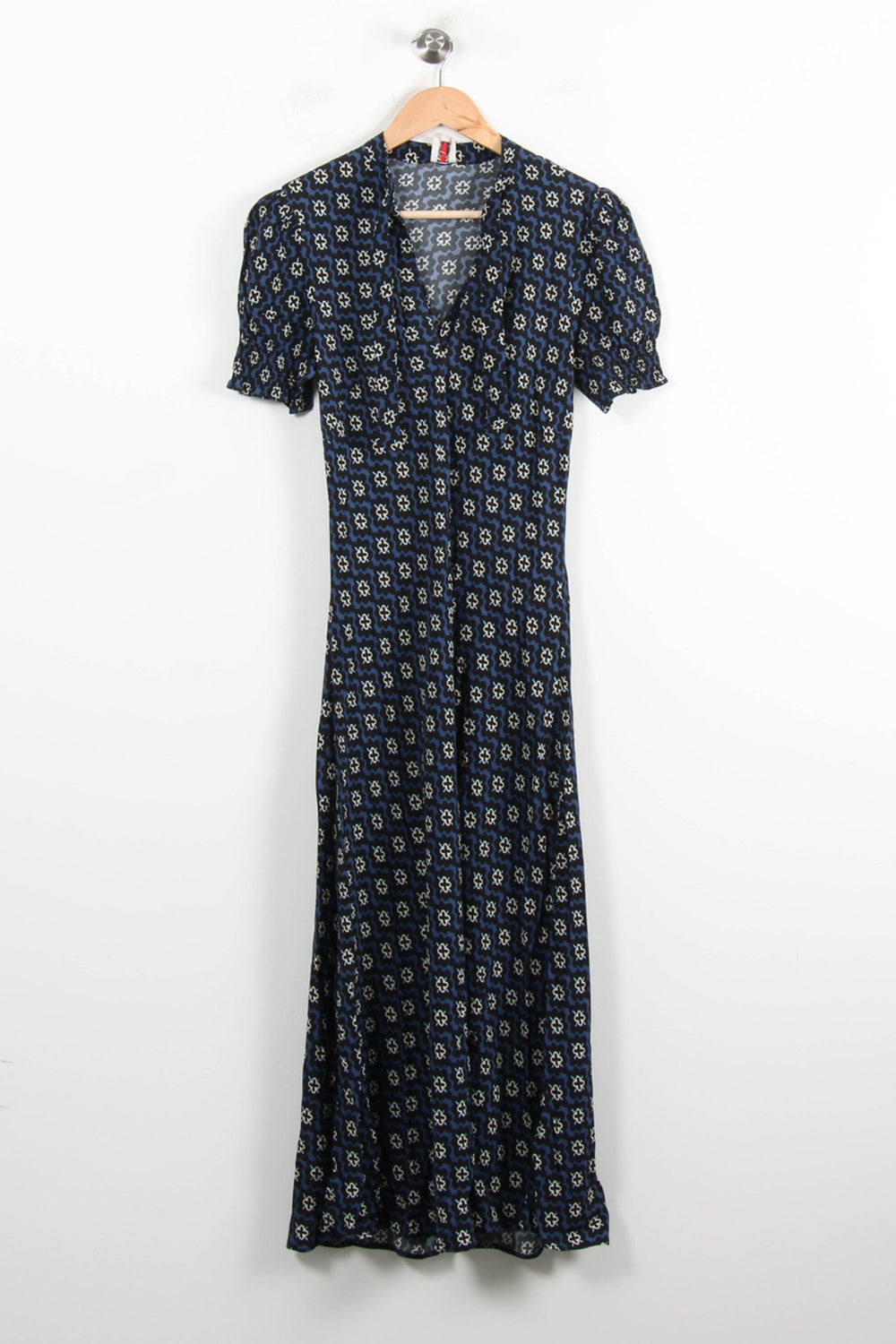 Robe Longue Bleu et Blanc - Taille S/36 de la marque Ines de la Fressange Paris | PARAD76471 - Vendu par Paradigme - Image 2