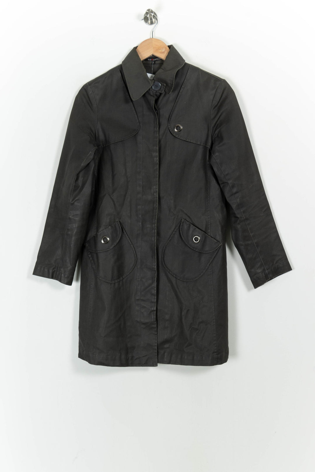 Trench Gris - Taille M/38 de la marque Sud express | PARAD76474 - Vendu par Paradigme - Image 2