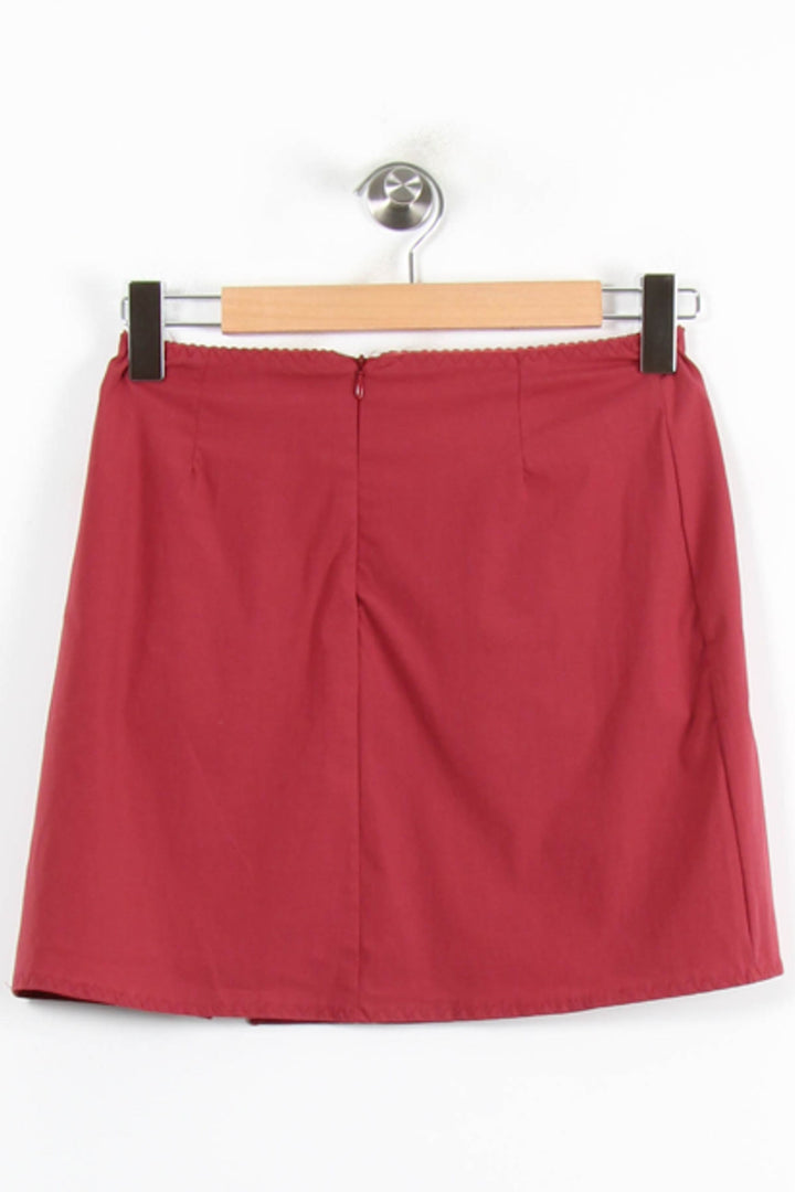 Jupe Courte Rose - Taille S/36 de la marque Max Mara | PARAD76476 - Vendu par Paradigme - Image 4