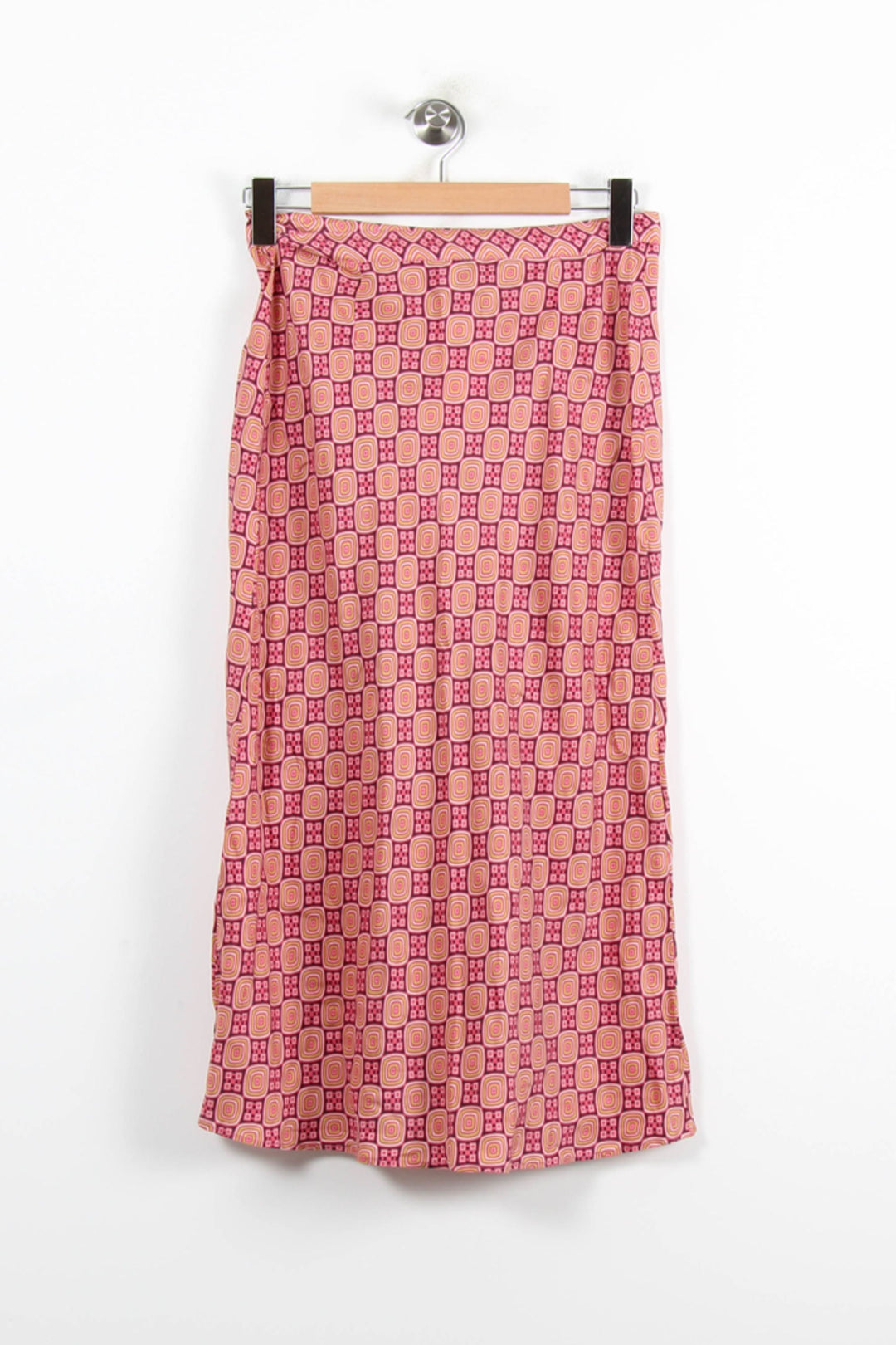 Jupe Longue Rose et Orange - Taille L/40 de la marque Ines de la Fressange Paris | PARAD76482 - Vendu par Paradigme - Image 4