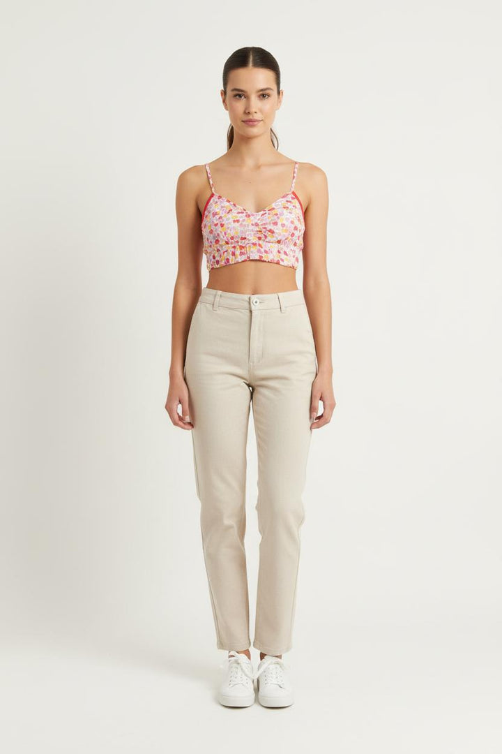 Brassière Rose et Orange - Taille L/40 de la marque Heimstone | PARAD76483 - Vendu par Paradigme - Image 1
