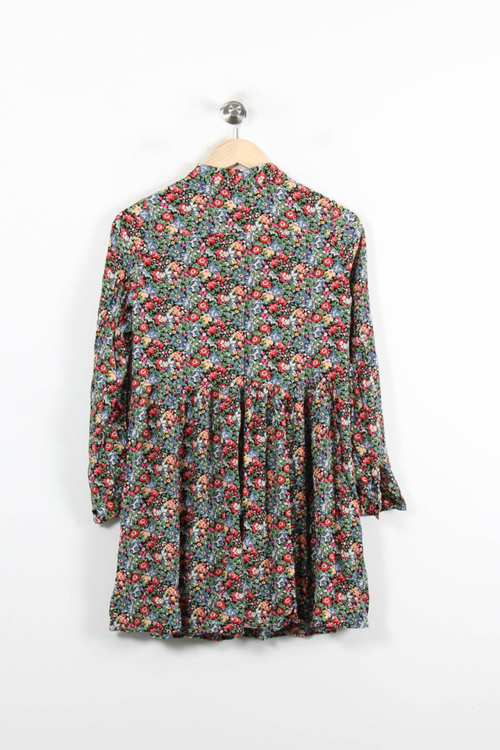 Robe Fleurie Multicolore - Taille XS/34 de la marque Sézane | PARAD76491 - Vendu par Paradigme - Image 4
