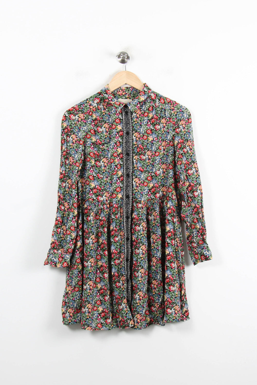 Robe Fleurie Multicolore - Taille XS/34 de la marque Sézane | PARAD76491 - Vendu par Paradigme - Image 2