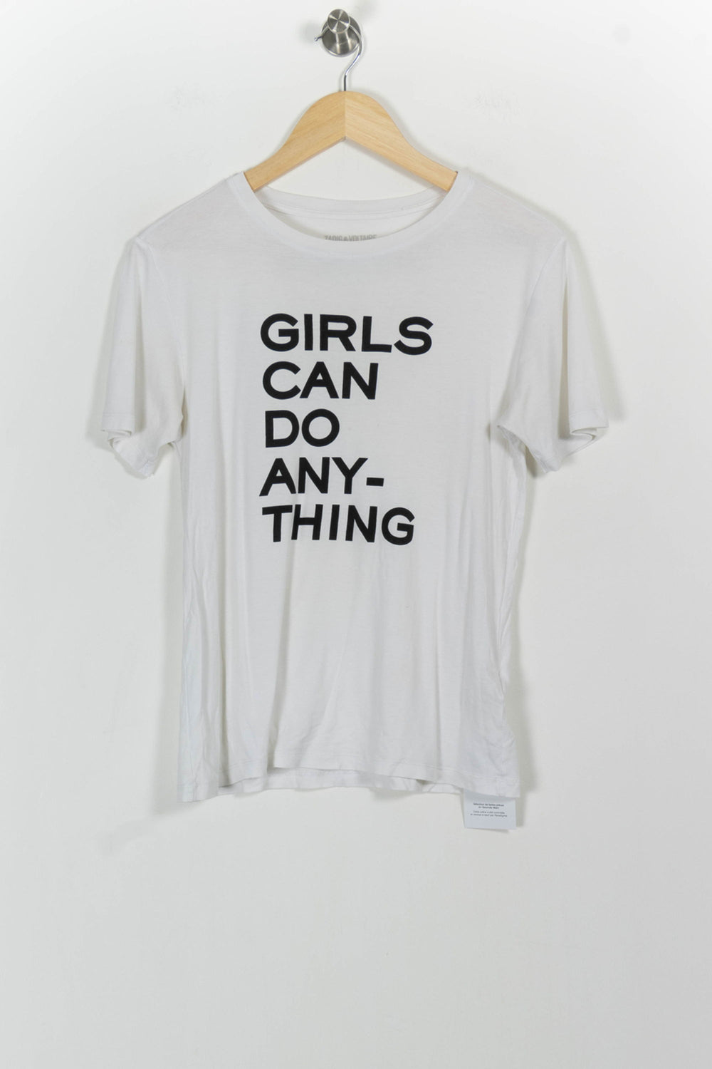 Tee-shirt Blanc - Taille XS/34 de la marque Zadig&Voltaire | PARAD76499 - Vendu par Paradigme - Image 2