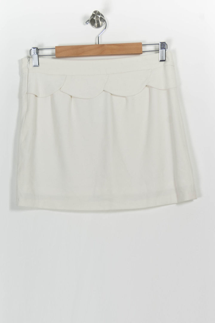 Jupe Courte Blanche - Taille M/38 de la marque ba&sh | PARAD76500 - Vendu par Paradigme - Image 4
