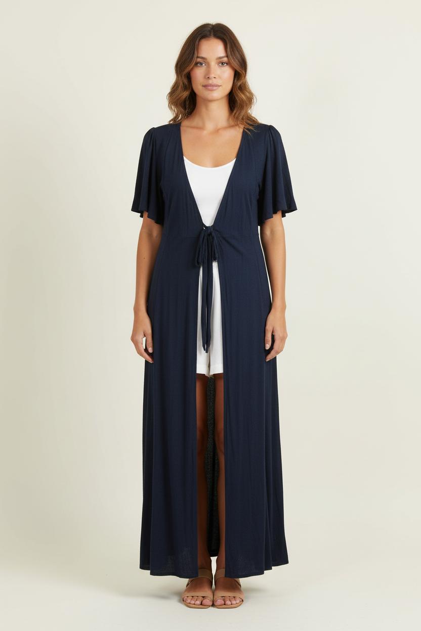 Robe Longue Bleue - Taille M/38 de la marque Orta | PARAD76501 - Vendu par Paradigme - Image 1