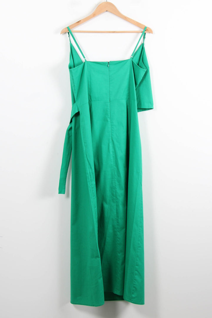 Robe Longue Verte - Taille L/40 de la marque La Fée Maraboutée | PARAD76503 - Vendu par Paradigme - Image 4