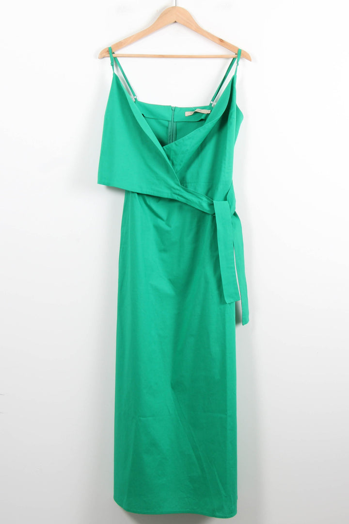 Robe Longue Verte - Taille L/40 de la marque La Fée Maraboutée | PARAD76503 - Vendu par Paradigme - Image 2