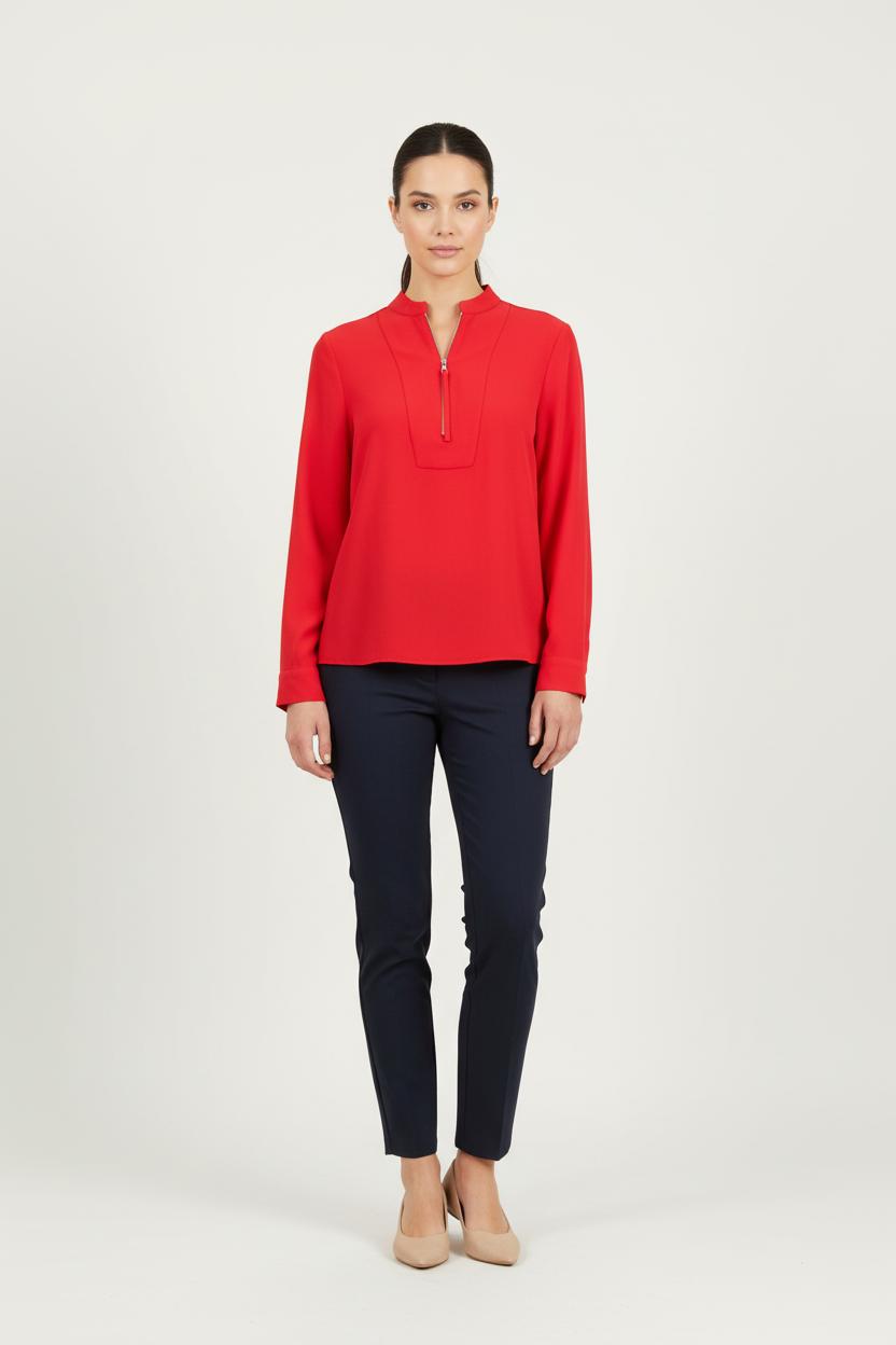 Blouse Rouge - Taille S/36 de la marque ZAPA | PARAD76506 - Vendu par Paradigme - Image 1