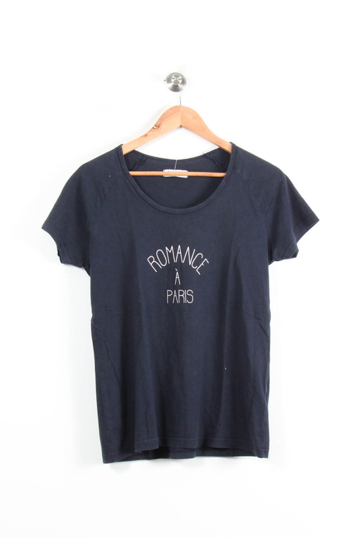 Tee-shirt Bleu - Taille L/40 de la marque La Redoute Collections | PARAD76509 - Vendu par Paradigme - Image 4