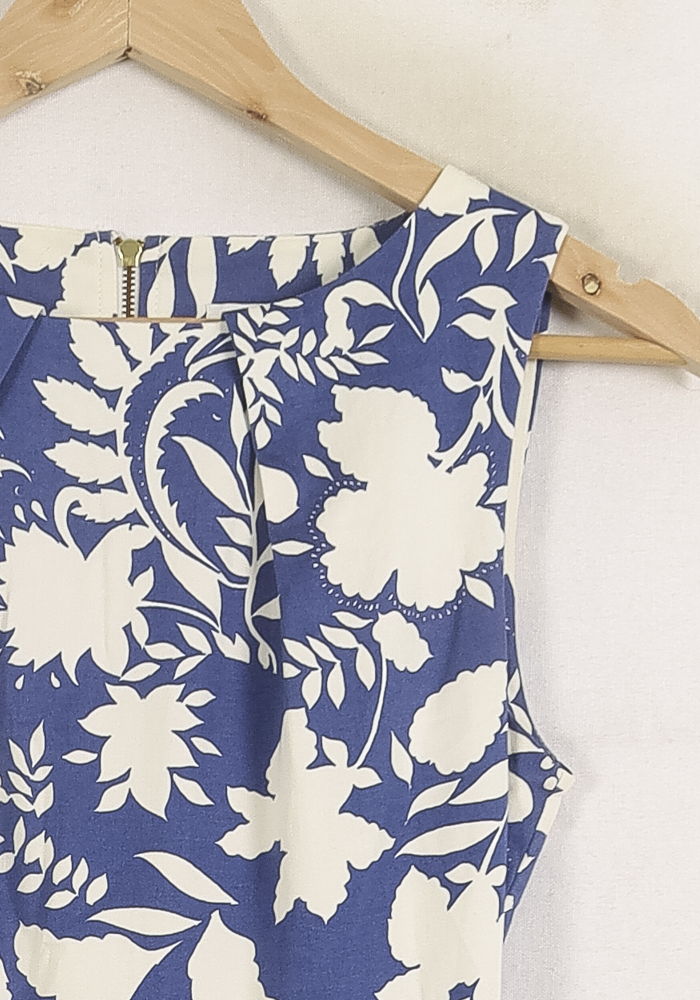Robe Midi Bleu et Blanche - Taille M/38 de la marque Closed | PARAD76510 - Vendu par Paradigme - Image 3