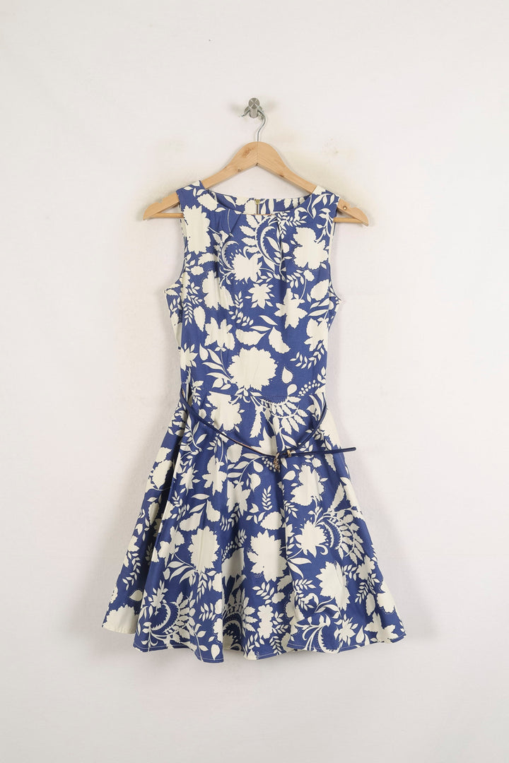 Robe Midi Bleu et Blanche - Taille M/38 de la marque Closed | PARAD76510 - Vendu par Paradigme - Image 2