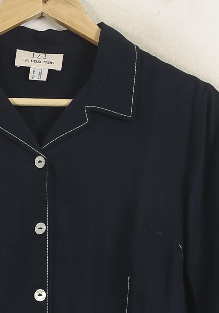 Veste Noire - Taille L/40 de la marque Maison 123 | PARAD76512 - Vendu par Paradigme - Image 3