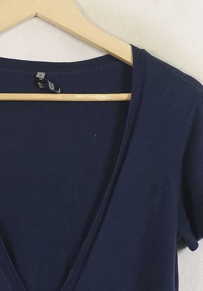 Cardigan Bleu - Taille S/36 de la marque Sud express | PARAD76523 - Vendu par Paradigme - Image 3