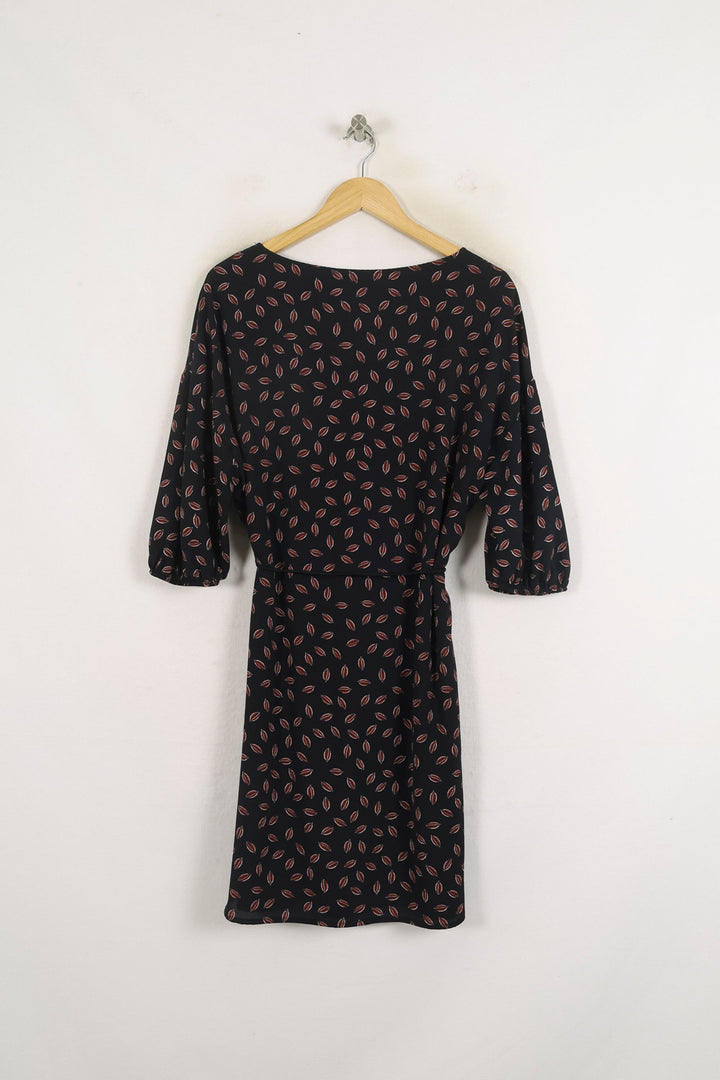 Robe Noire à Motifs - Taille XL/42 de la marque La Fée Maraboutée | PARAD76524 - Vendu par Paradigme - Image 4