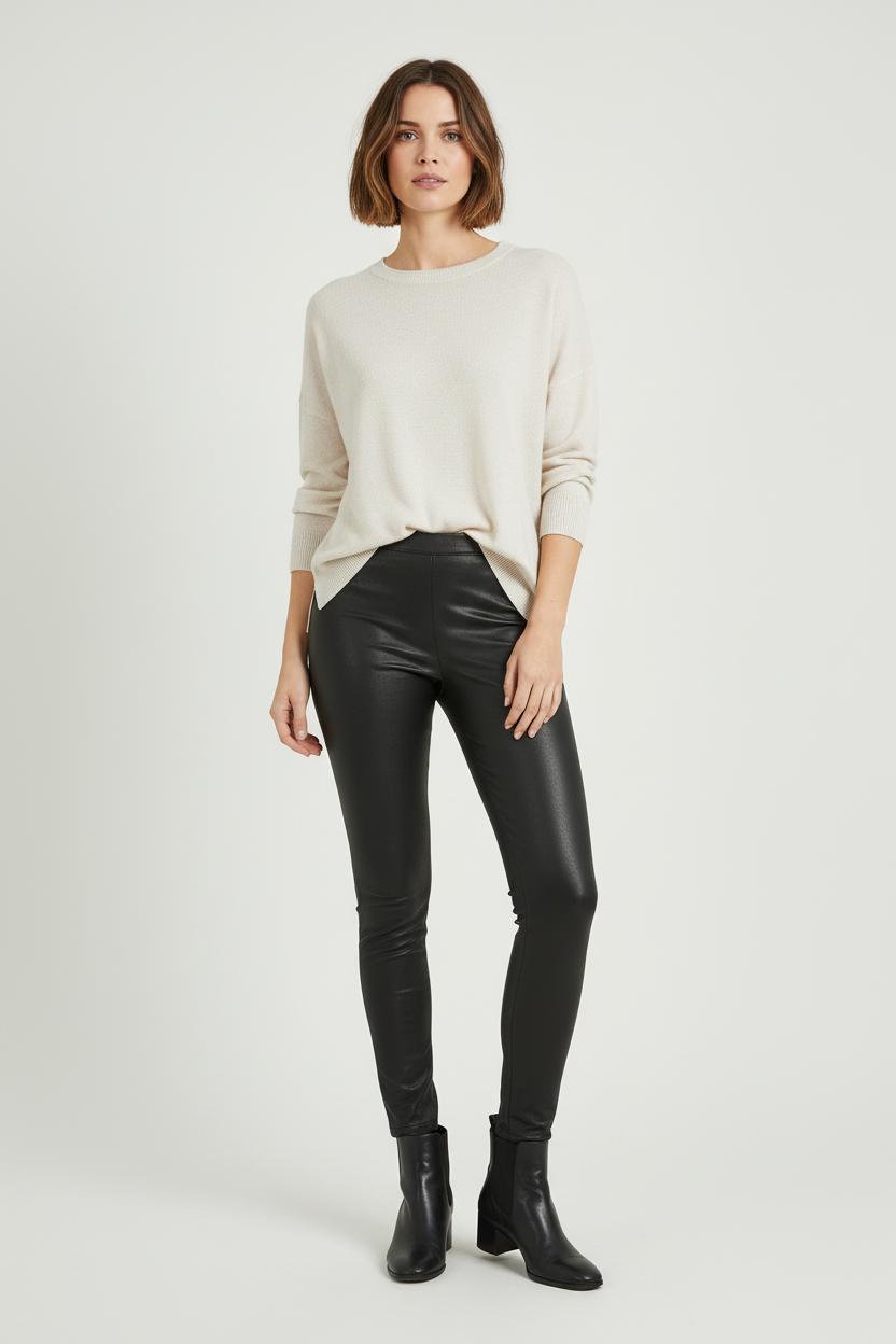 Legging Noir - Taille L/40 de la marque Agnès b. | PARAD76527 - Vendu par Paradigme - Image 1