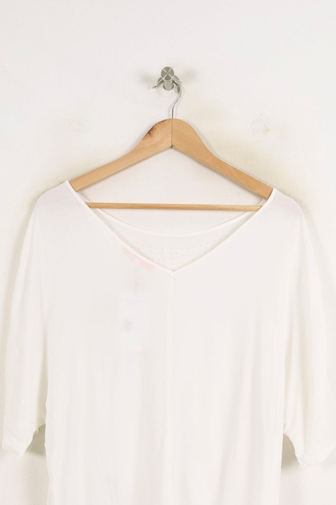 Blouse Blanche - Taille L/40 de la marque La Fée Maraboutée | PARAD76528 - Vendu par Paradigme - Image 4