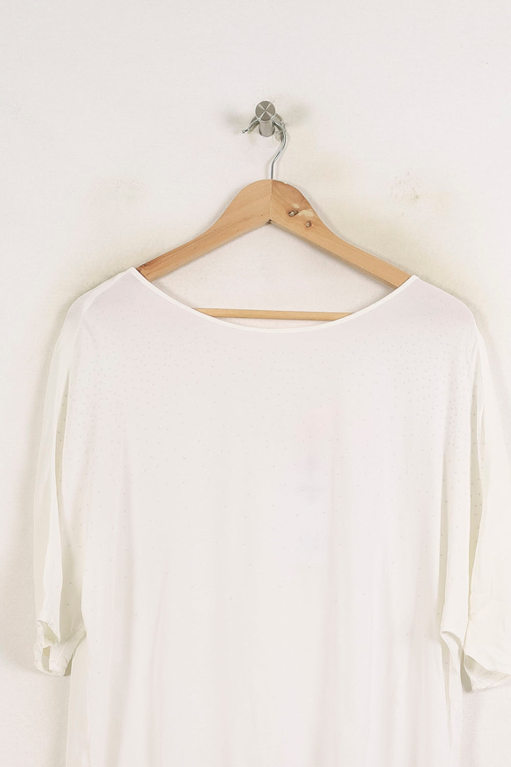 Blouse Blanche - Taille L/40 de la marque La Fée Maraboutée | PARAD76528 - Vendu par Paradigme - Image 2