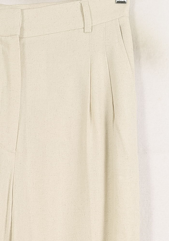 Pantalon Large Beige - Taille M/38 de la marque Laura Laval | PARAD76530 - Vendu par Paradigme - Image 3
