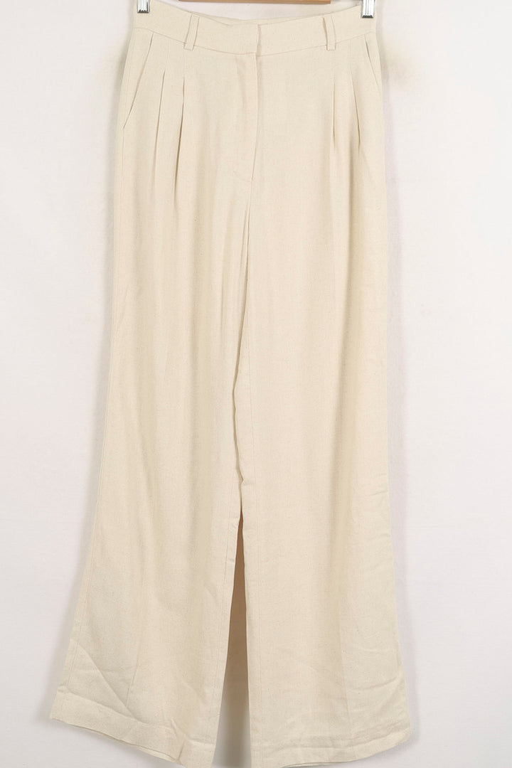 Pantalon Large Beige - Taille M/38 de la marque Laura Laval | PARAD76530 - Vendu par Paradigme - Image 2