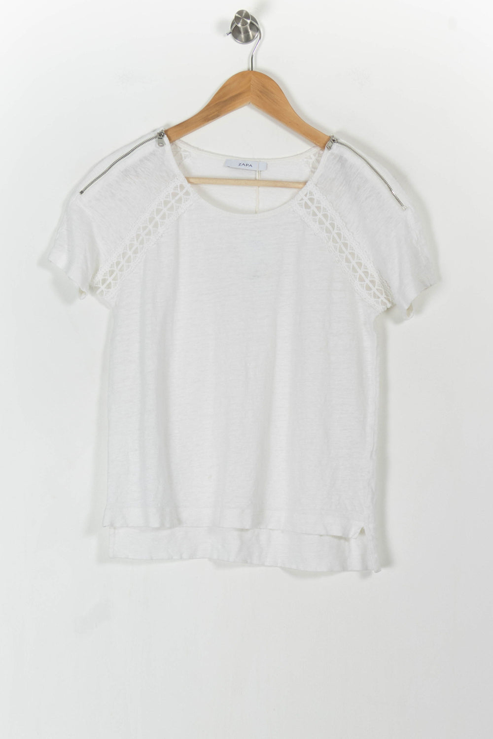 T-shirt Blanc - Taille S/36 de la marque ZAPA | PARAD76531 - Vendu par Paradigme - Image 2