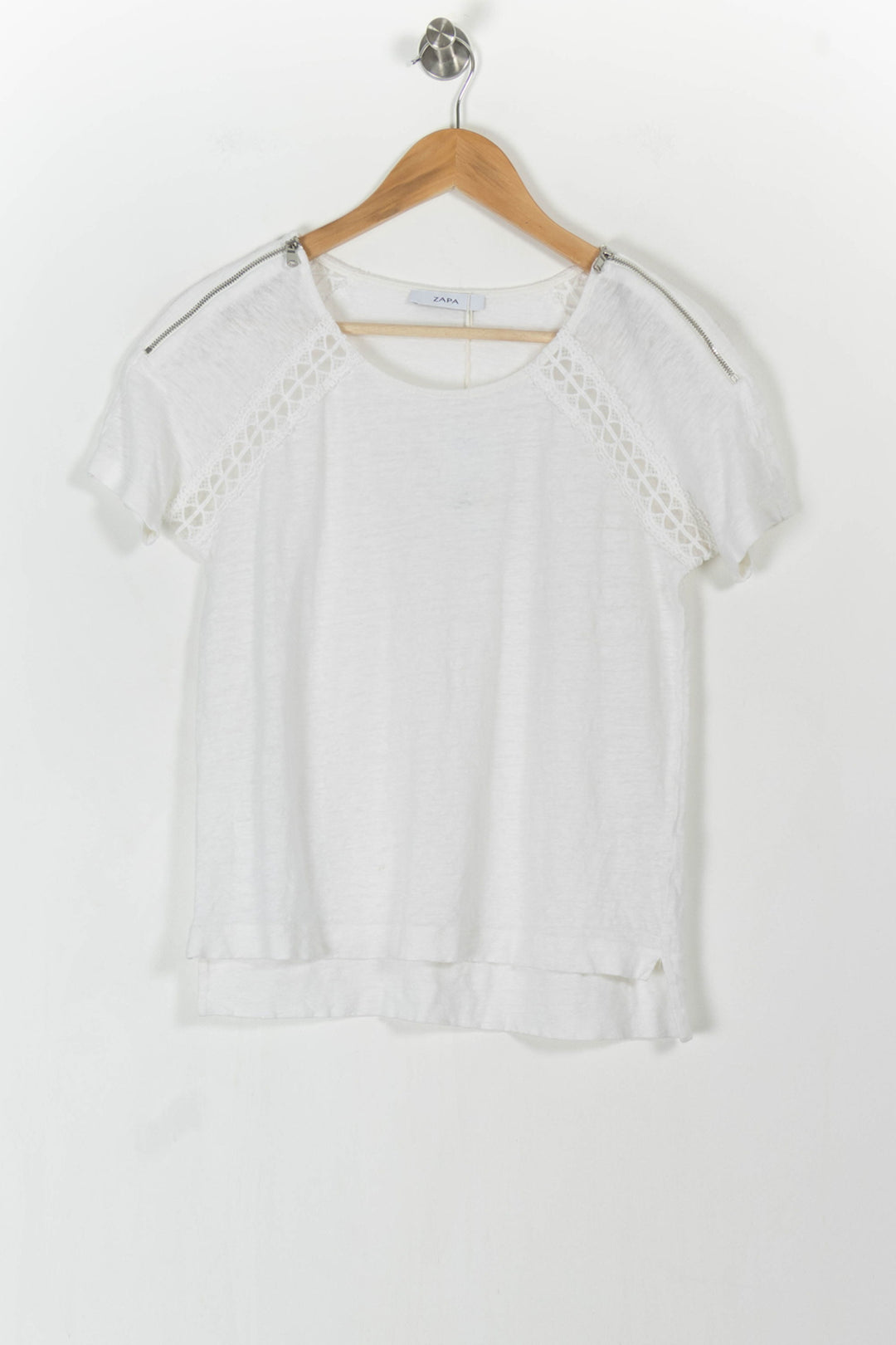 T-shirt Blanc - Taille S/36 de la marque ZAPA | PARAD76531 - Vendu par Paradigme - Image 2