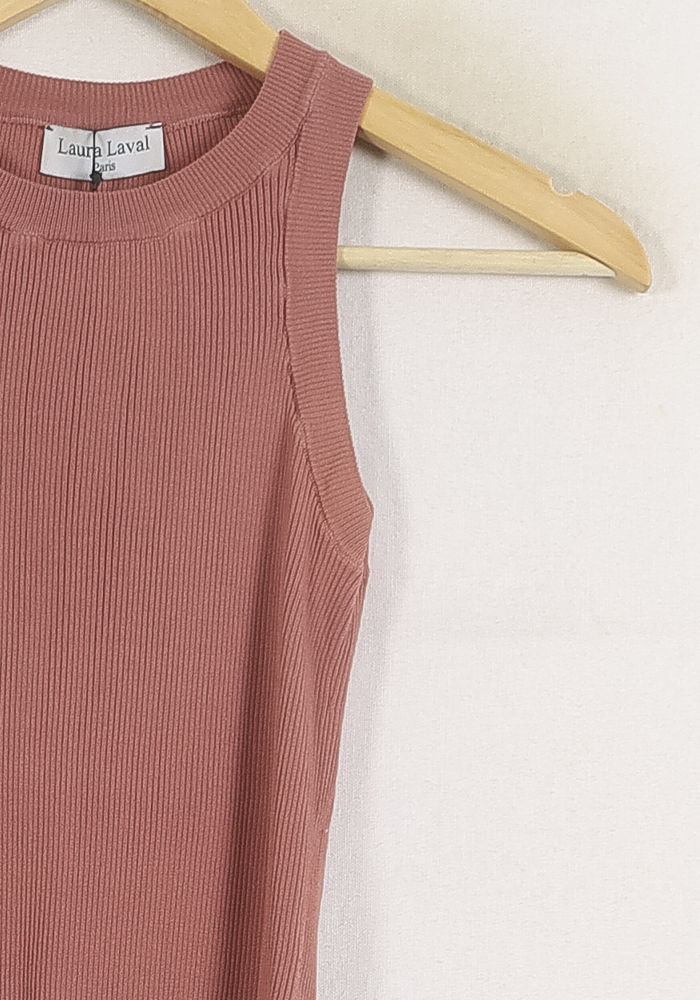 Débardeur Rose - Taille S/36 de la marque Laura Laval | PARAD76534 - Vendu par Paradigme - Image 3