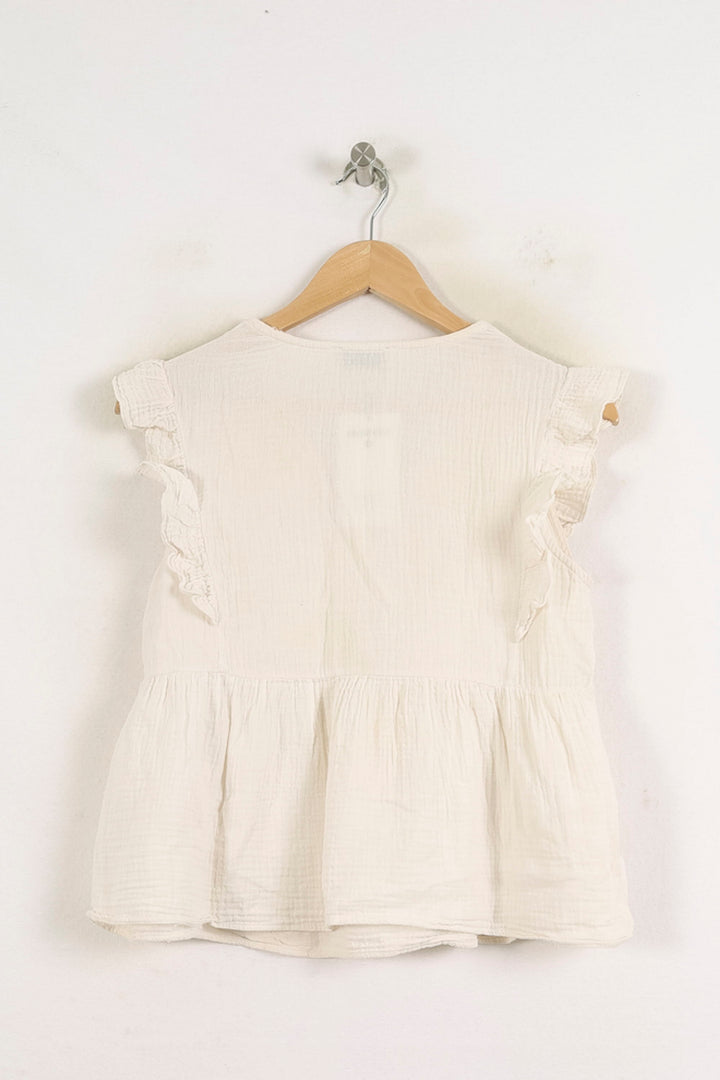 Blouse Blanche - Taille S/36 de la marque Laura Laval | PARAD76538 - Vendu par Paradigme - Image 4