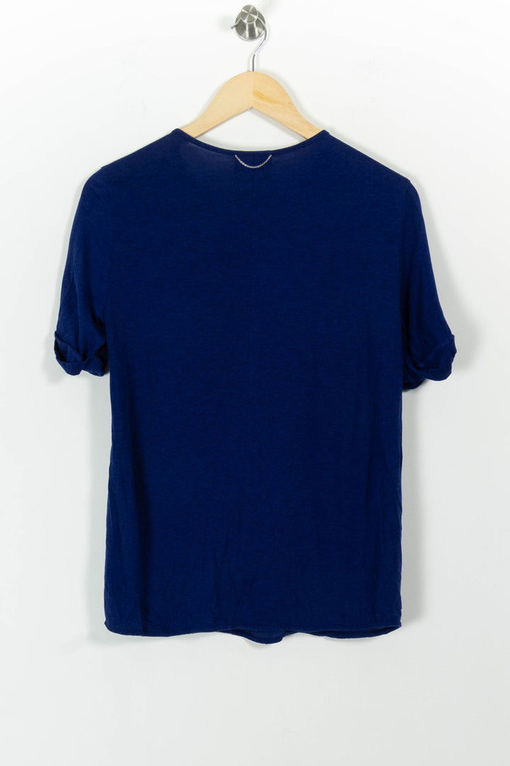 Blouse Bleue - Taille M/38 de la marque The Kooples - Sport | PARAD76547 - Vendu par Paradigme - Image 4