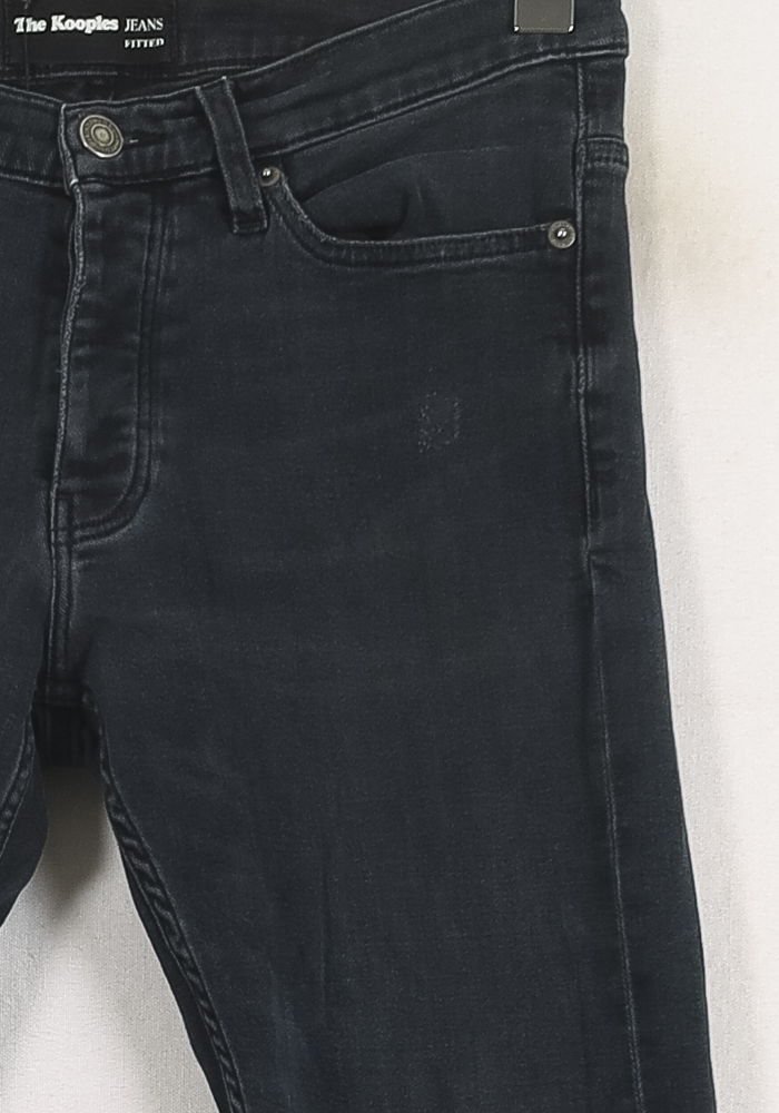 Jean Skinny Noir - Taille L/40 de la marque The Kooples | PARAD76550 - Vendu par Paradigme - Image 3