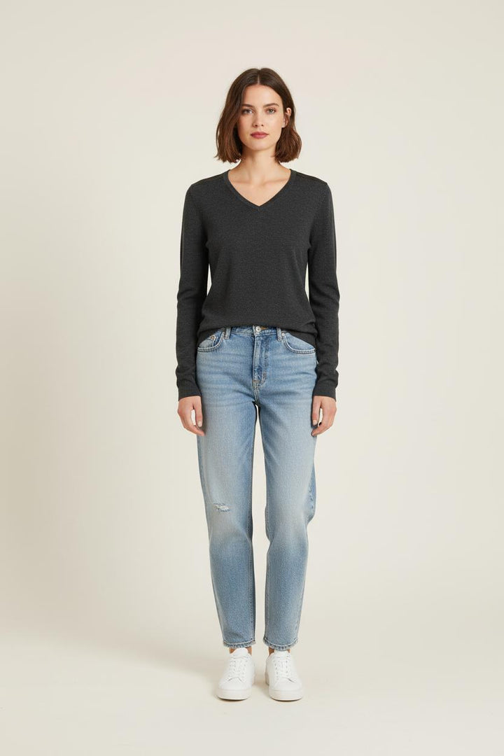 Pull Gris - Taille S/36 de la marque ZAPA | PARAD76551 - Vendu par Paradigme - Image 1