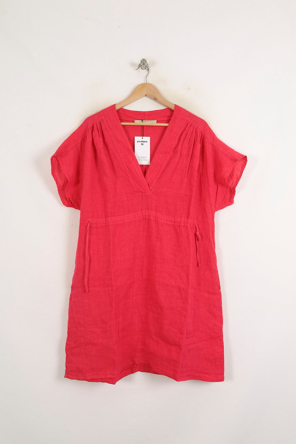 Robe Courte Rose - Taille L/40 de la marque La Fée Maraboutée | PARAD76552 - Vendu par Paradigme - Image 2