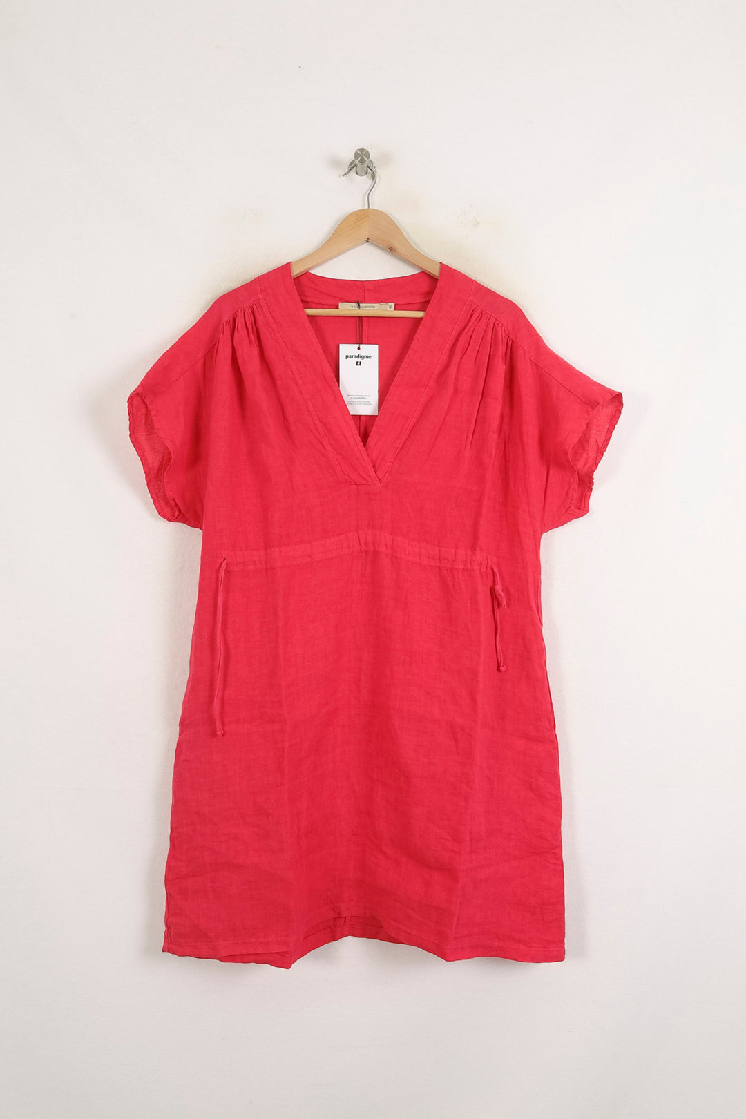 Robe Courte Rose - Taille L/40 de la marque La Fée Maraboutée | PARAD76552 - Vendu par Paradigme - Image 2
