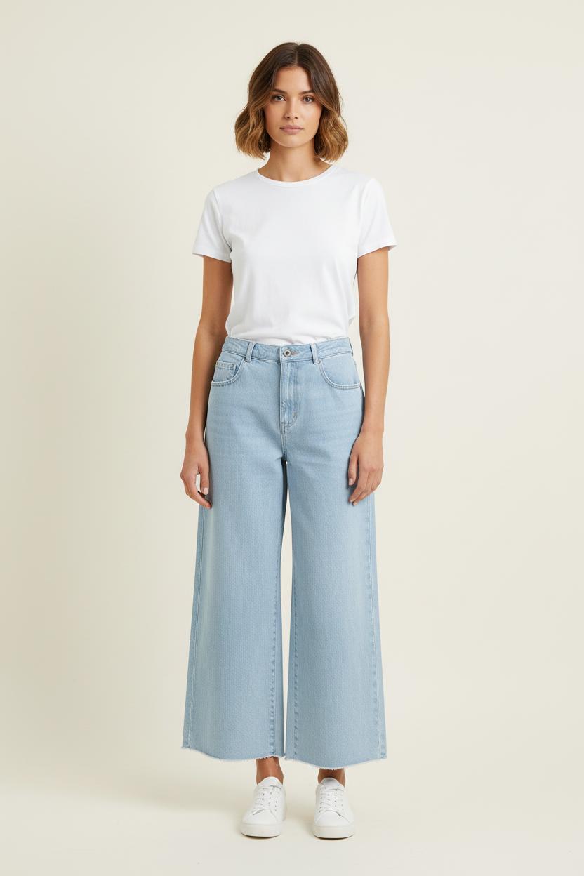 Jean Large Bleu - Taille L/40 de la marque Léon & Harper | PARAD76564 - Vendu par Paradigme - Image 1