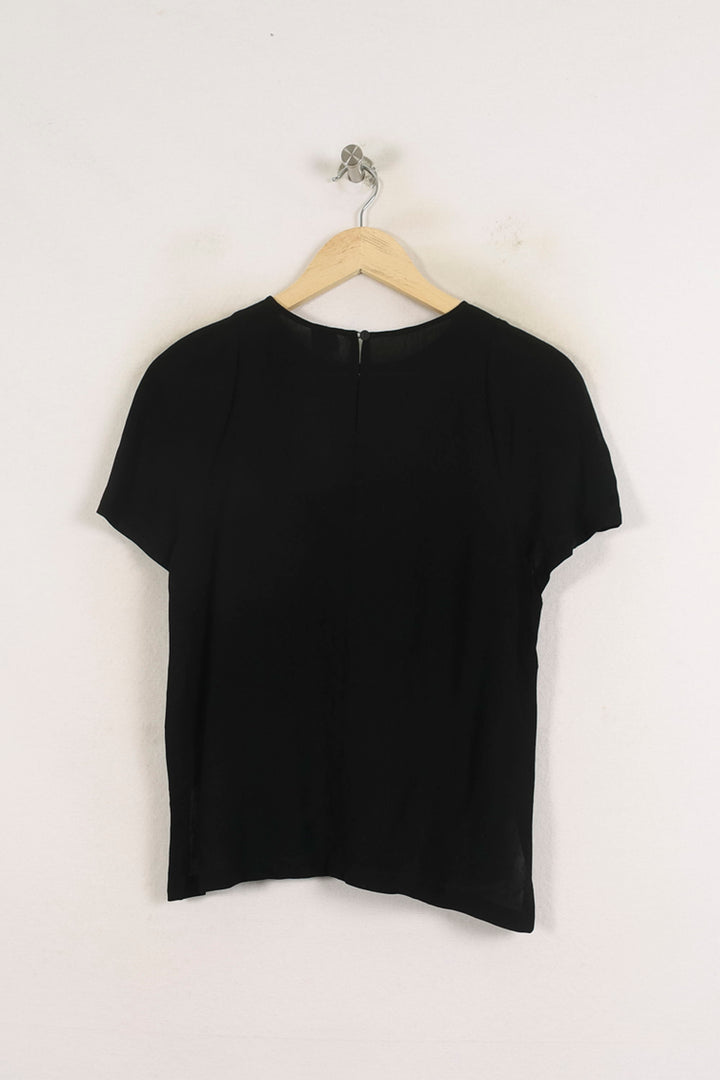 Blouse Noire - Taille S/36 de la marque Imprevu | PARAD76566 - Vendu par Paradigme - Image 4