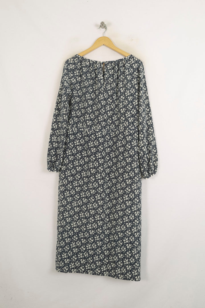 Robe Longue Bleu et Blanc - Taille S/36 de la marque Ines de la Fressange Paris | PARAD76567 - Vendu par Paradigme - Image 4