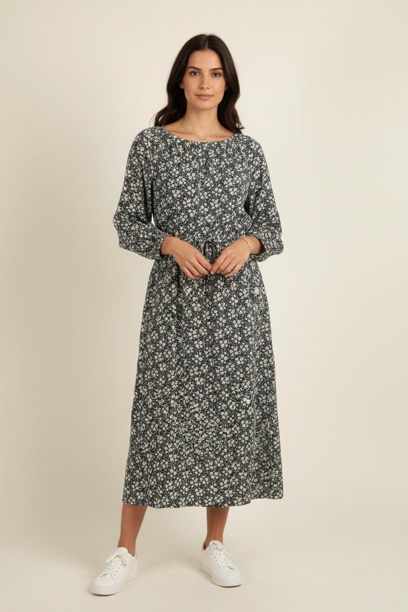 Robe Longue Bleu et Blanc - Taille S/36 de la marque Ines de la Fressange Paris | PARAD76567 - Vendu par Paradigme - Image 1