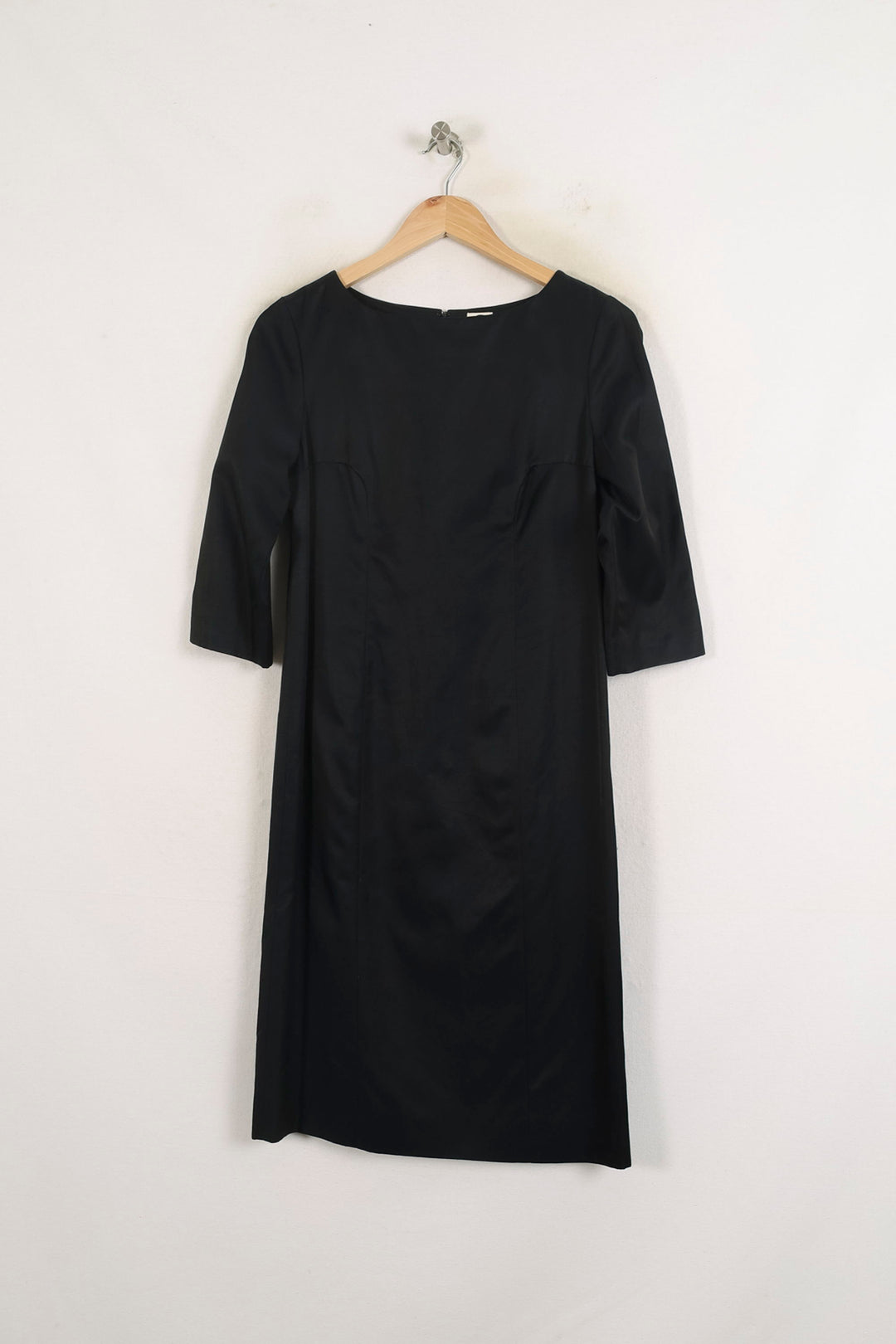 Robe Droite Bleue - Taille S/36 de la marque Ines de la Fressange Paris | PARAD76569 - Vendu par Paradigme - Image 2