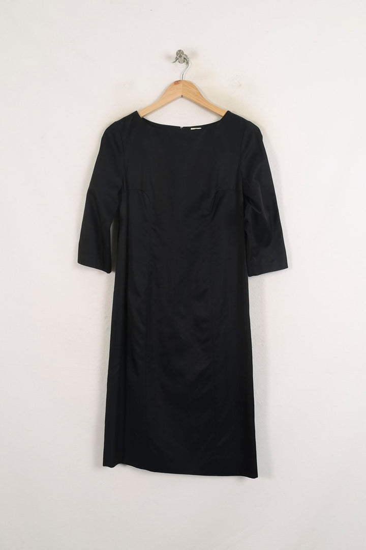 Robe Droite Bleue - Taille S/36 de la marque Ines de la Fressange Paris | PARAD76569 - Vendu par Paradigme - Image 2