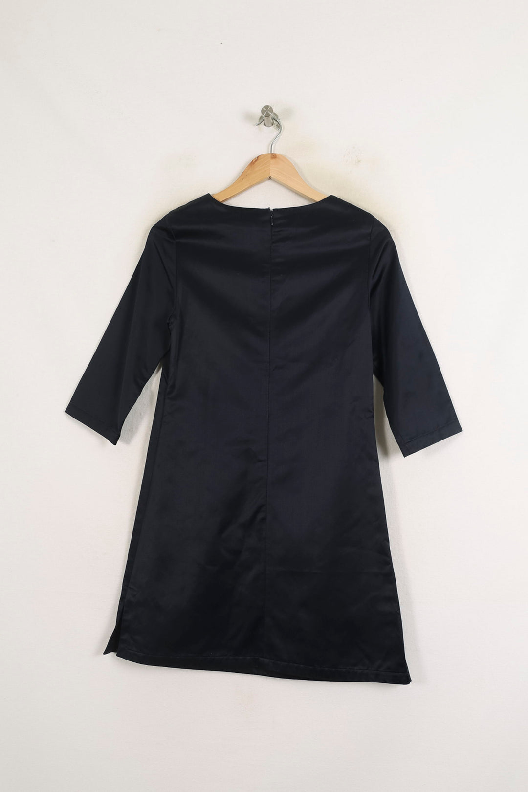 Robe Droite Bleue - Taille S/36 de la marque Ines de la Fressange Paris | PARAD76571 - Vendu par Paradigme - Image 4