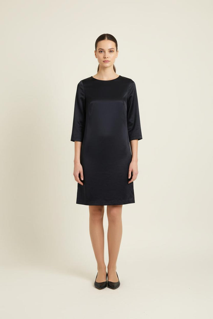 Robe Droite Bleue - Taille S/36 de la marque Ines de la Fressange Paris | PARAD76571 - Vendu par Paradigme - Image 1