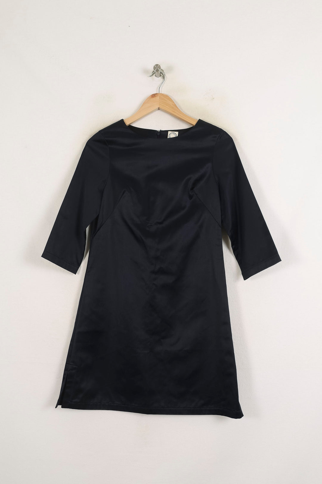 Robe Droite Bleue - Taille S/36 de la marque Ines de la Fressange Paris | PARAD76571 - Vendu par Paradigme - Image 2