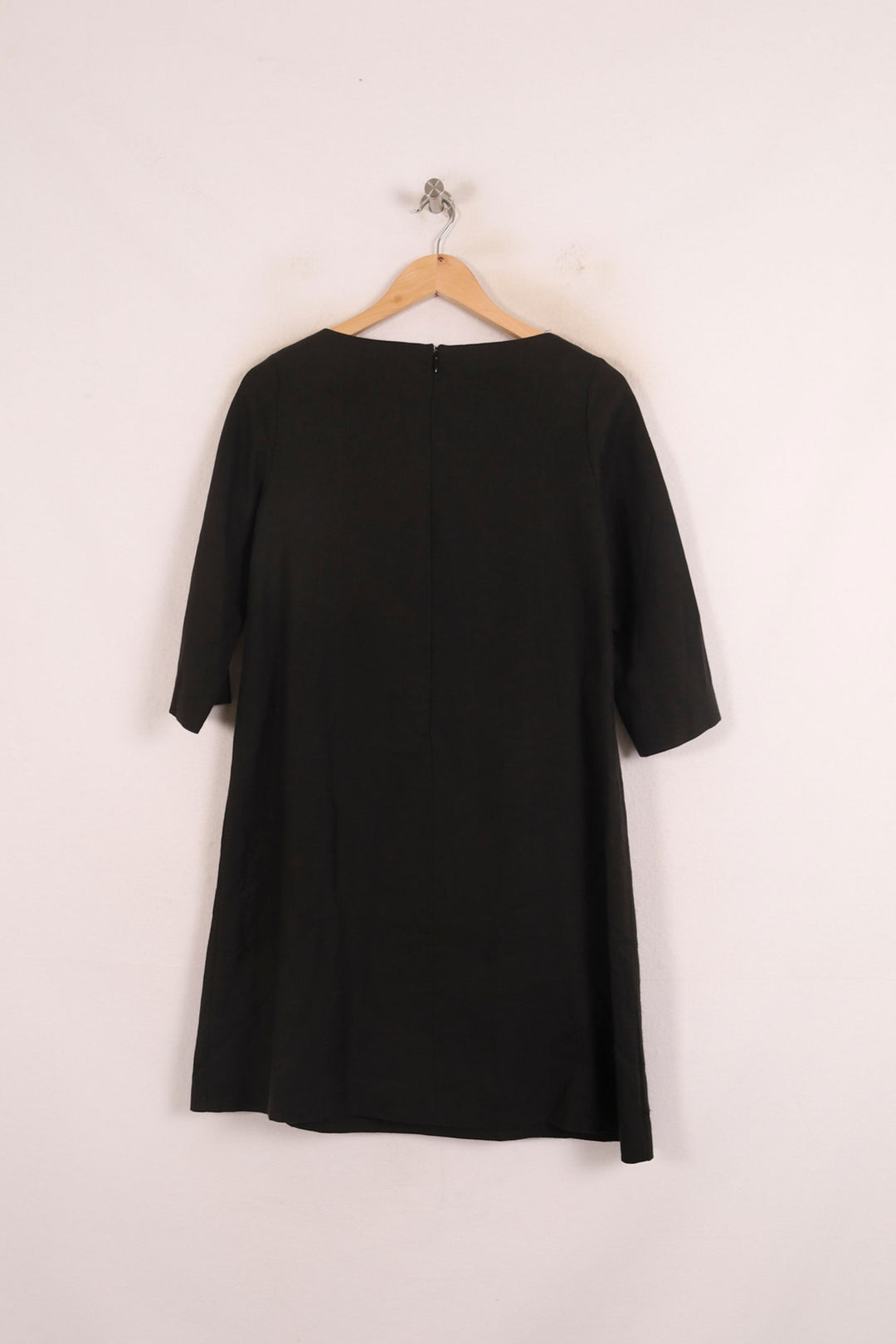 Robe Droite Noire - Taille S/36 de la marque Ines de la Fressange Paris | PARAD76572 - Vendu par Paradigme - Image 4