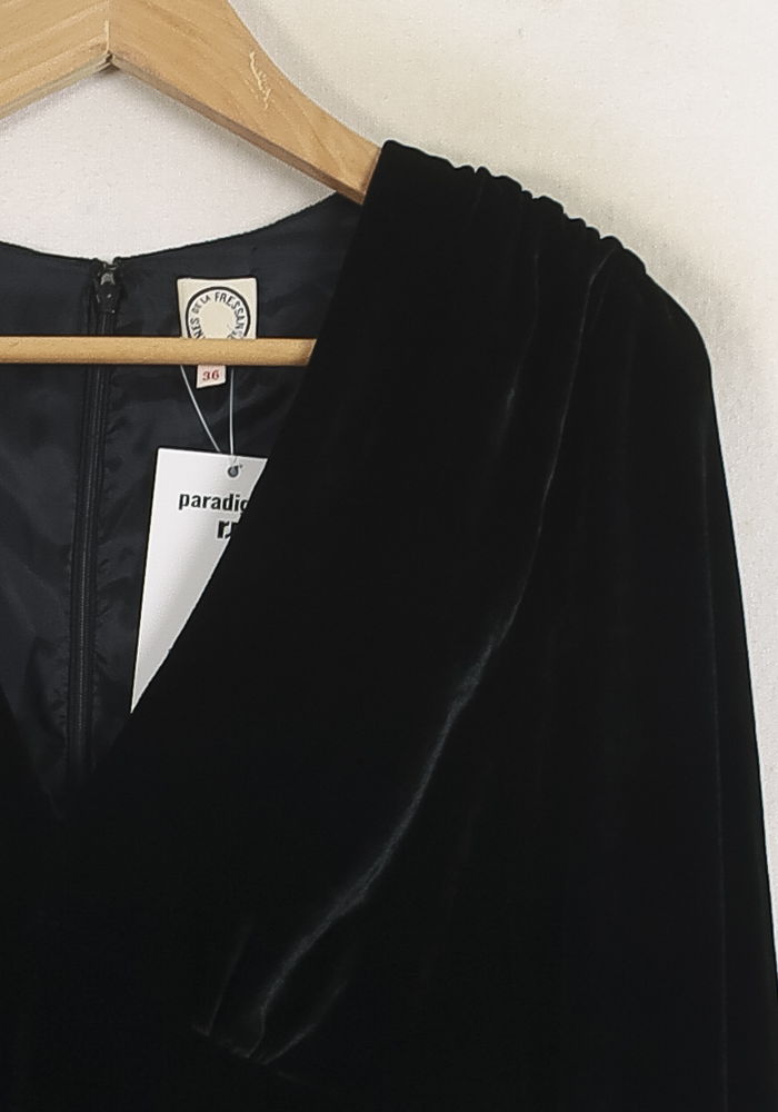 Robe Courte Noire - Taille S/36 de la marque Ines de la Fressange Paris | PARAD76575 - Vendu par Paradigme - Image 3